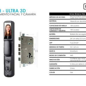 Tpsh - Ultra 3D Reconocimiento Facial y Cámara